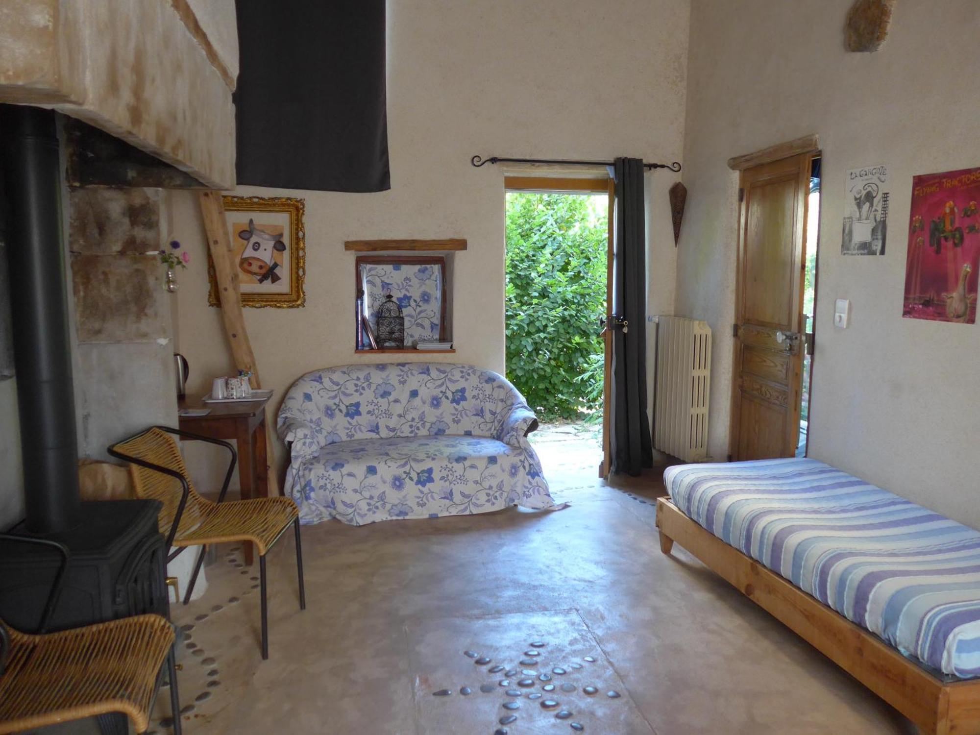 Bed and Breakfast Le Vieux Velo Chaptuzat Exterior foto